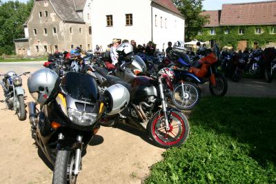 Motorradfahrergottesdienst Kloster Altzella 2009